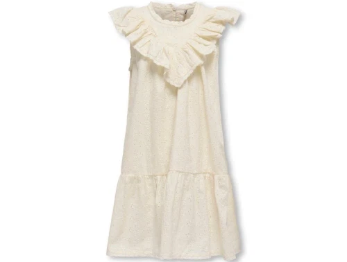 Kids ONLY kjole tofu i broderie anglaise